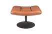 Miniature Repose-pieds marron vintage Bar 8