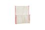 Miniatura Revistero de pared de algodón beige String Clipped