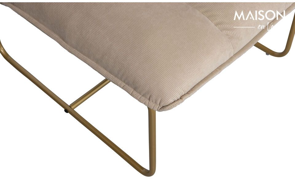 Ribcord chair sand Fie - 6