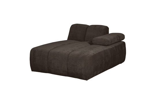 See the product profile right Chaise Longue Element Brown Rib Fabric MOJO Right Chaise Longue Element Brown Rib Fabric MOJO
