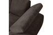 Miniature Right Chaise Longue Element Brown Rib Fabric MOJO 8
