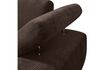Miniature Right Chaise Longue Element Brown Rib Fabric MOJO 9