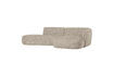 Miniature Right chaise longue sofa sand Polly 3