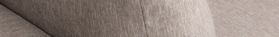 Material Details Right Corner Dining Bench Element Fabric Natural COUPLE