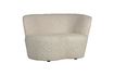 Miniature Right-corner sofa in cream fabric Stone 5