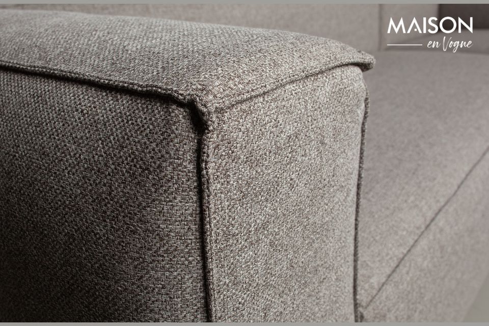 This fabric is water and stain resistant treated