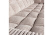 Miniature Right corner sofa in natural rib fabric Second Date 6