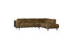 Miniature Right corner sofa structure velvet brass Statement 1