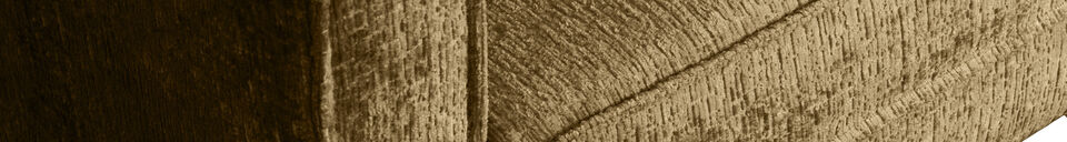Material Details Right Corner Sofa Structured Velvet Brass Rodeo
