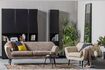 Miniature Rocco sand sheepskin effect armchair 3