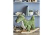 Miniature Rocking toy crocodile in green polyester Arnie 3