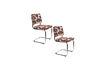 Miniatuur Rode polyester stoel Ridge Deco Symbols 4