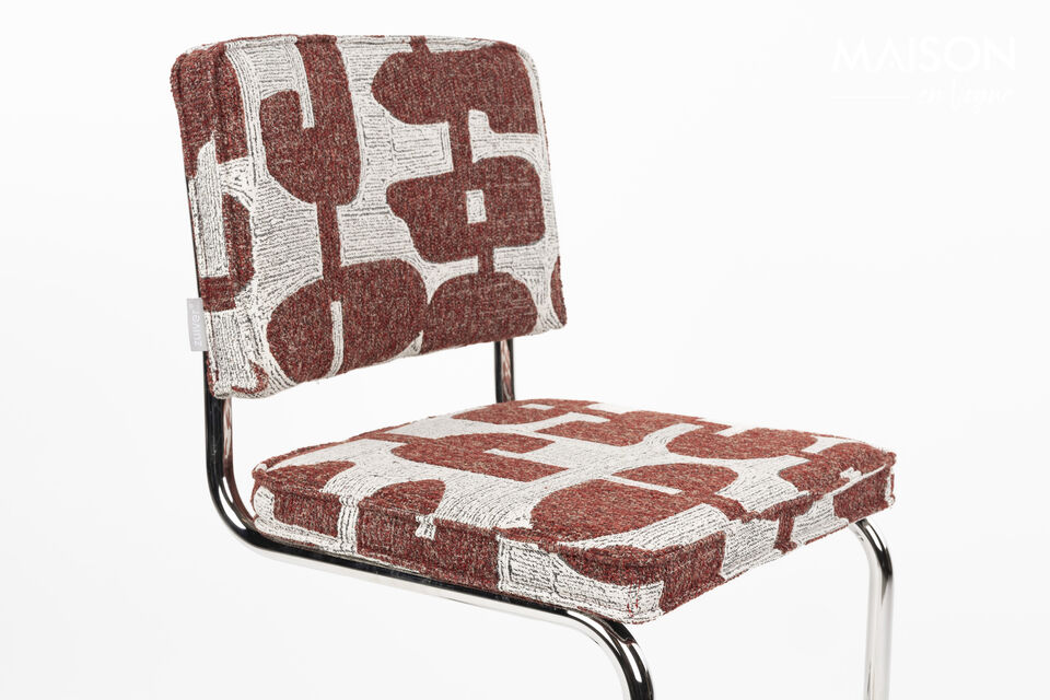 Rode polyester stoel Ridge Deco Symbols - 6