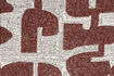 Miniatuur Rode polyester stoel Ridge Deco Symbols 11