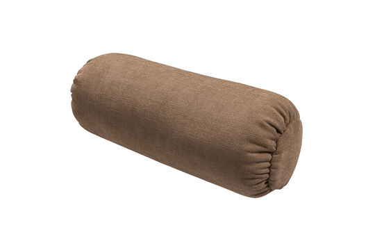 Roll cushion 50xØ23 cm woven chenille brown Baggy