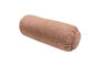 Miniature Roll cushion 50xØ23 cm woven chenille old pink Baggy Clipped