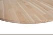 Miniatuur Rond houten tafelblad Tablo 3
