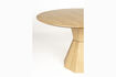 Miniatuur Ronde beige houten eettafel Lotus 5