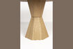 Miniatuur Ronde beige houten eettafel Lotus 7