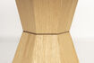 Miniatuur Ronde beige houten eettafel Lotus 8