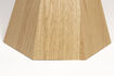 Miniatuur Ronde beige houten eettafel Lotus 9