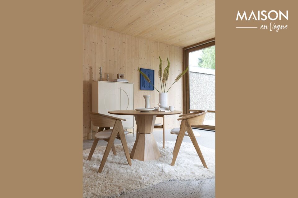 De Lotus eettafel van Zuiver geeft zo’n fijne sfeer in huis