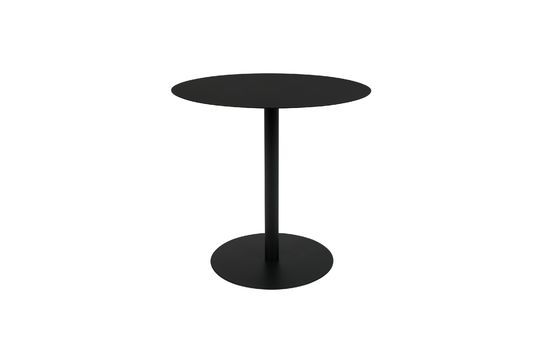 Zie de productbeschrijving ronde bijzettafel van zwart staal Snow Ronde bijzettafel van zwart staal Snow