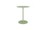 Miniatuur Ronde bistrotafel van staal groen Snow Productfoto