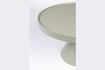 Miniatuur Ronde grijze aluminium salontafel Floss 4