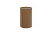 Miniatuur Ronde kast 72x45 cm MDF honinggeel hoogglans Sera 5