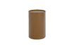 Miniatuur Ronde kast 72x45 cm MDF honinggeel hoogglans Sera 6