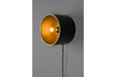 Miniatuur Ronde wandlamp M van zwart metaal Sunny 2