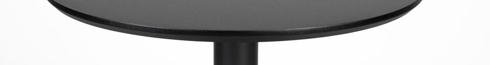 Material Details Round bistro table black Sanjay
