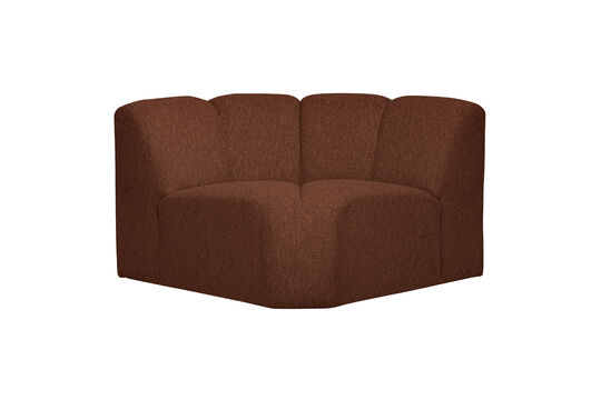 See the product profile round corner element boucle rust brown melange MOJO Round corner element boucle rust brown melange MOJO