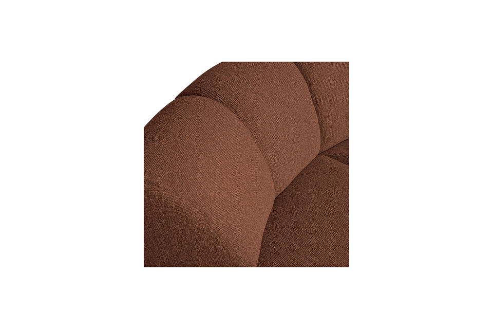 With its stylish vertical stitching, the Mojo adds a playful and unique twist to any interior