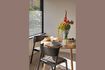 Miniature Round dining table in Ground light oak veneer 4