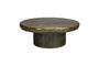 Miniature Round green mango wood coffee table Mush 80 Clipped