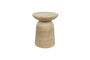 Miniature Round grey concrete stool Brison Clipped