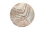 Miniature Round grey rug 200 cm Solar Clipped