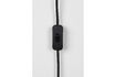 Miniature Round M wall lamp in black iron Sunny 7