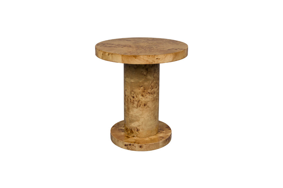 Round Natural Side Table Quinn DutchBone