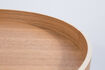 Miniature Round oak side table Oak Tray 10