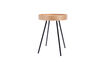 Miniature Round oak side table Oak Tray 13