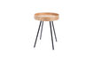 Miniature Round oak side table Oak Tray 12