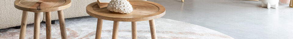 Material Details Round rug 240 cm grey Solar