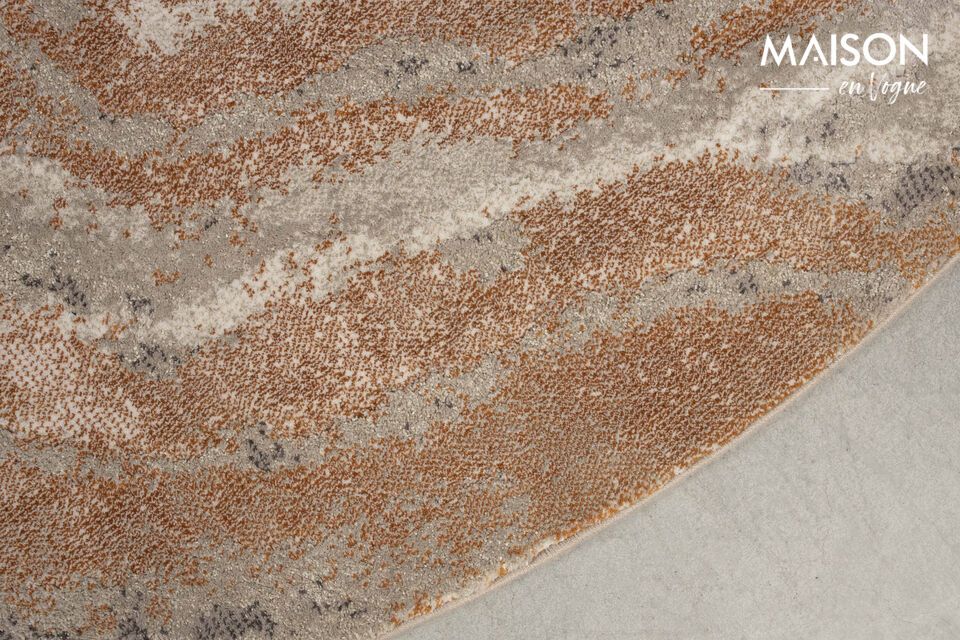 Discover the starry charm of this modern rug