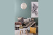 Miniature Round side table 43 cm white marble effect Cupid 3