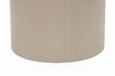 Miniature Round Side Table in Marble and Beige Metal Anna 3