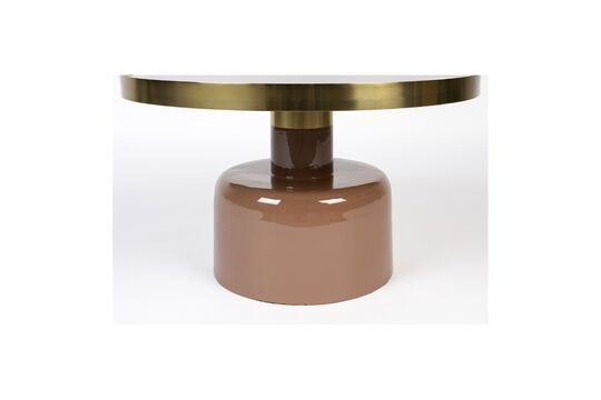 Zie de productbeschrijving roze ijzeren salontafel Glam Roze ijzeren salontafel Glam
