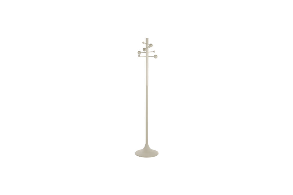 Rubber wood coat rack beige Jason Zuiver
